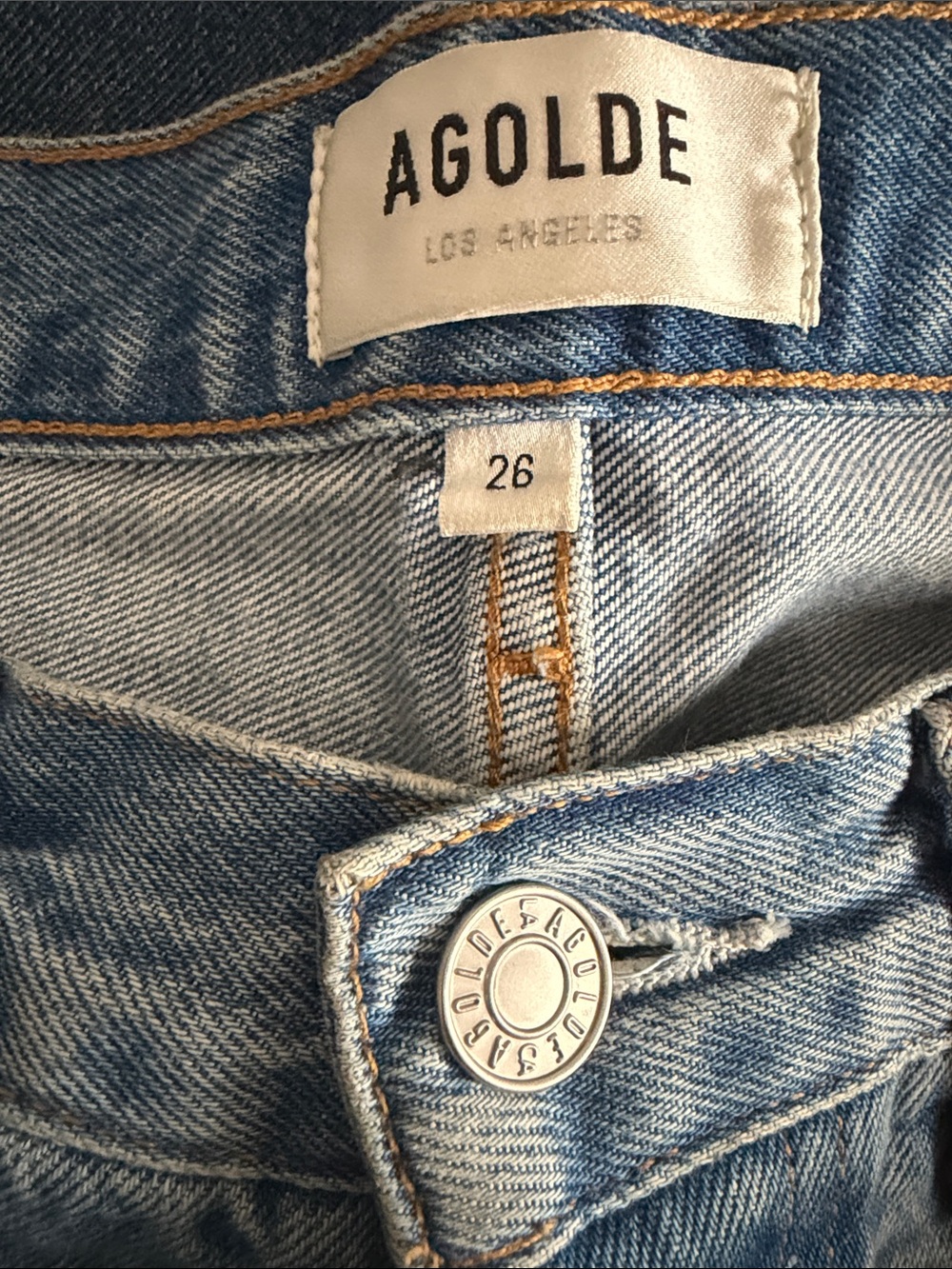 Agolde 90s crop mid-rise straight jeans - Picture 3 of 4